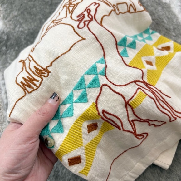 ASOS Safari Embroidered Shirt - Picture 7 of 10